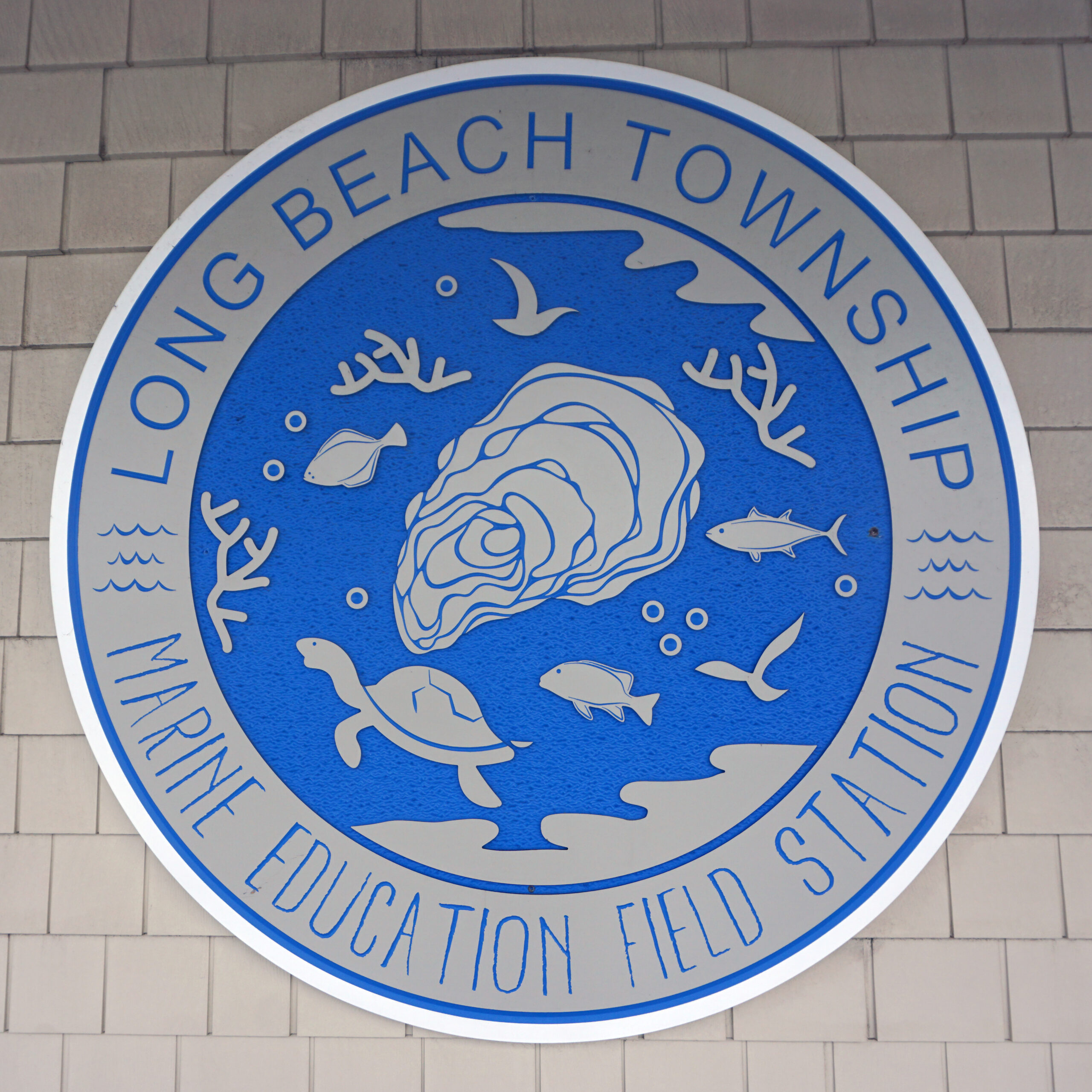 Long Beach Township Marine Education Field Station sign