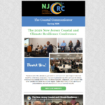 A thumbnail view of the NJCRC's digital newsletter.